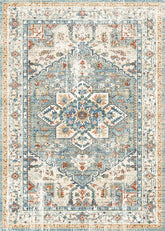 Multi-Colour Vintage Area Rug